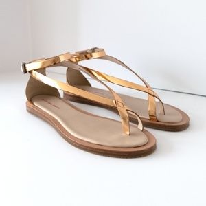 Paul Smith Women's Metallic Leather 'Lilja' Sandal